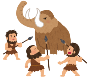 Mammoth hunting